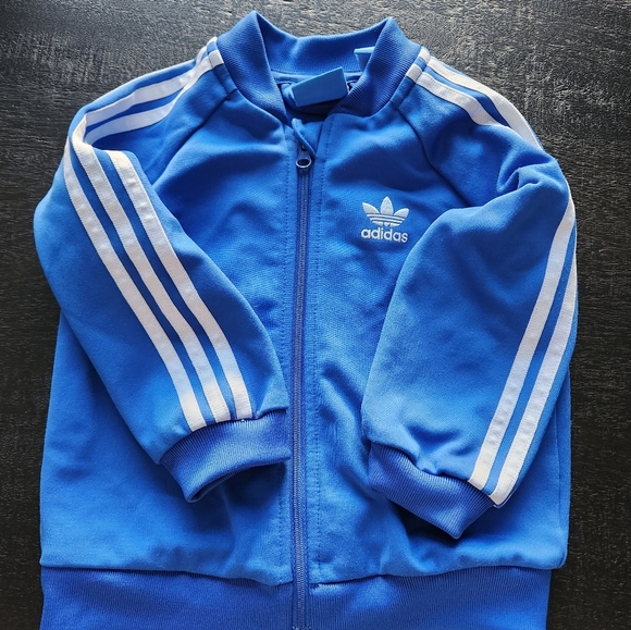 Adidas track jacket Size 9-12 months - Picture 2 of 6